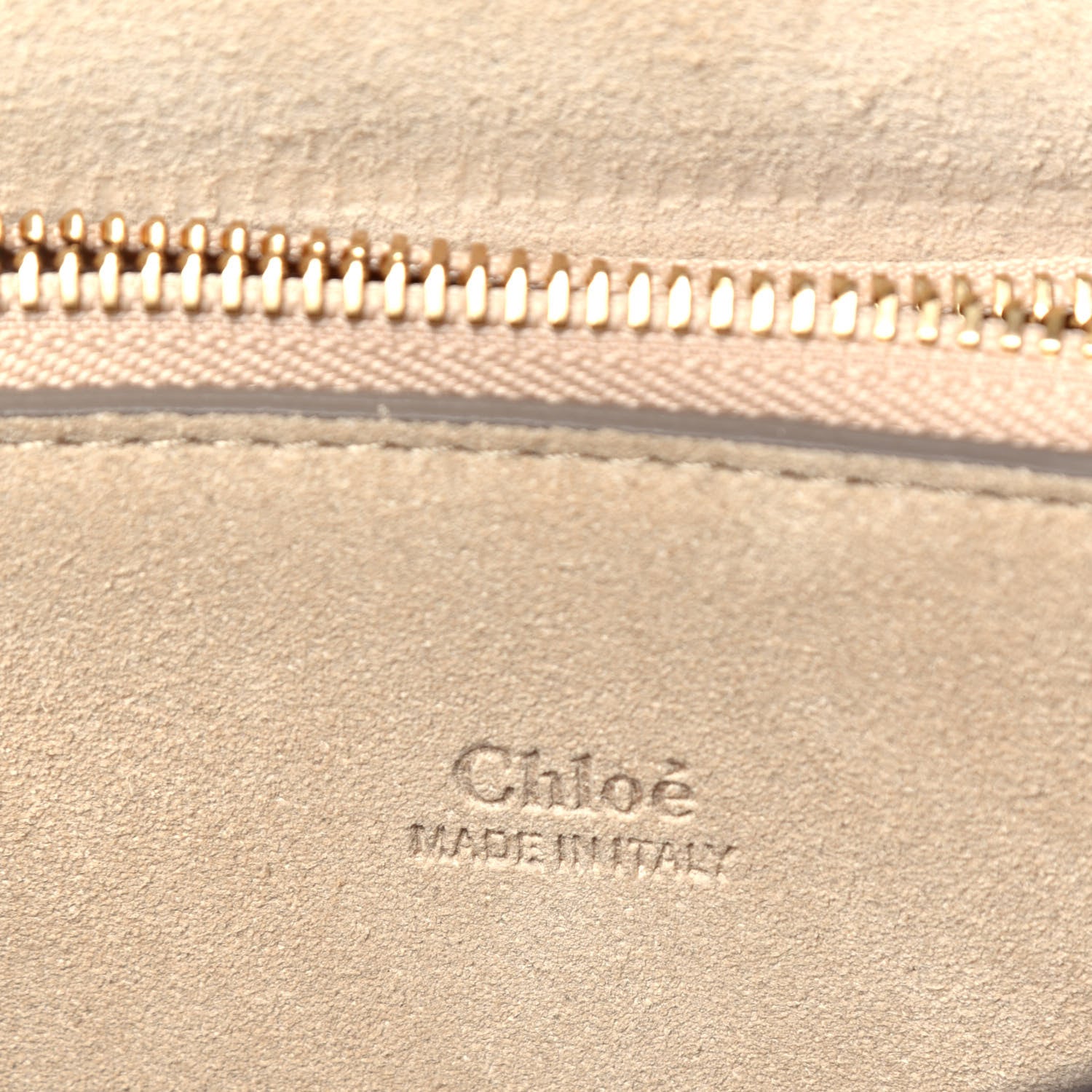 Chloe Suede Calfskin Medium Faye Shoulder Bag Tobacco 5 of 8