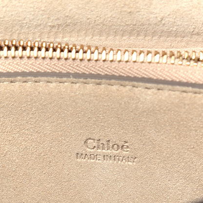 Chloe Suede Calfskin Medium Faye Shoulder Bag Tobacco 5 of 8