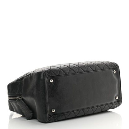 Chanel Caviar Quilted Bowler Black 4 of 14
