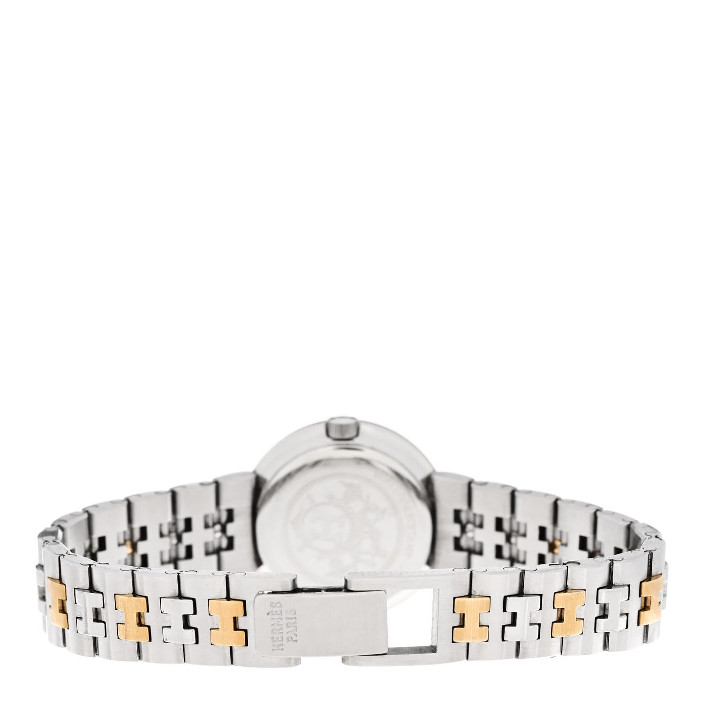 Stainless Steel 24mm Clipper Quartz Watch Gold