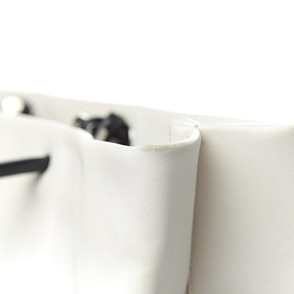 Chanel Calfskin Large Essential 31 Rue Cambon Tote White Black 24 of 26
