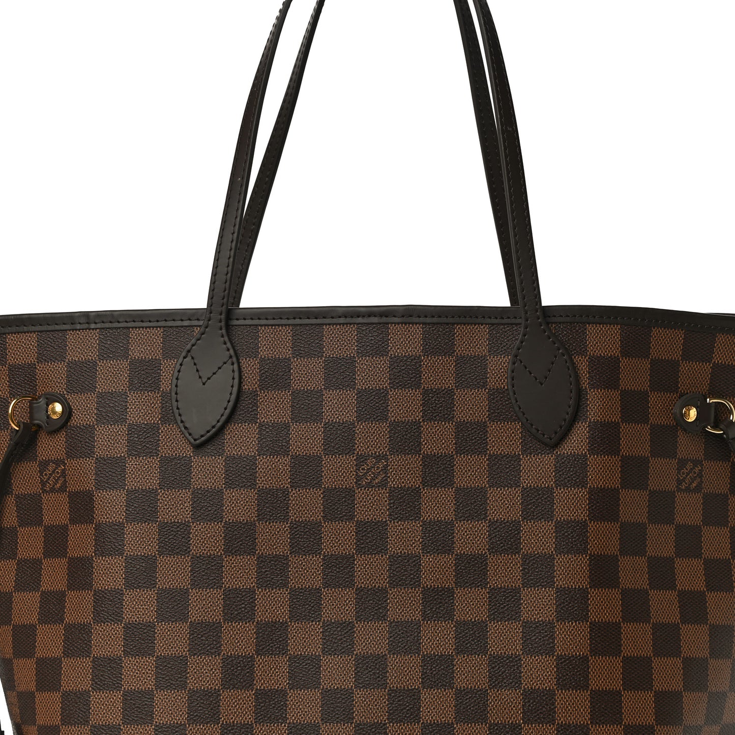 Damier Ebene Neo Neverfull MM Rose Ballerine