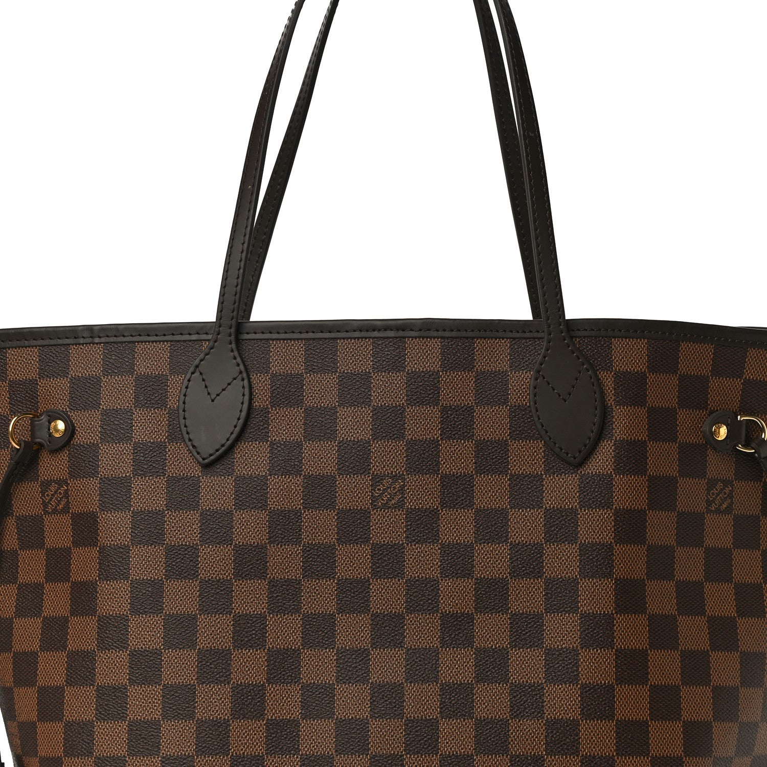 Louis Vuitton Damier Ebene Neo Neverfull MM Rose Ballerine 9 of 13