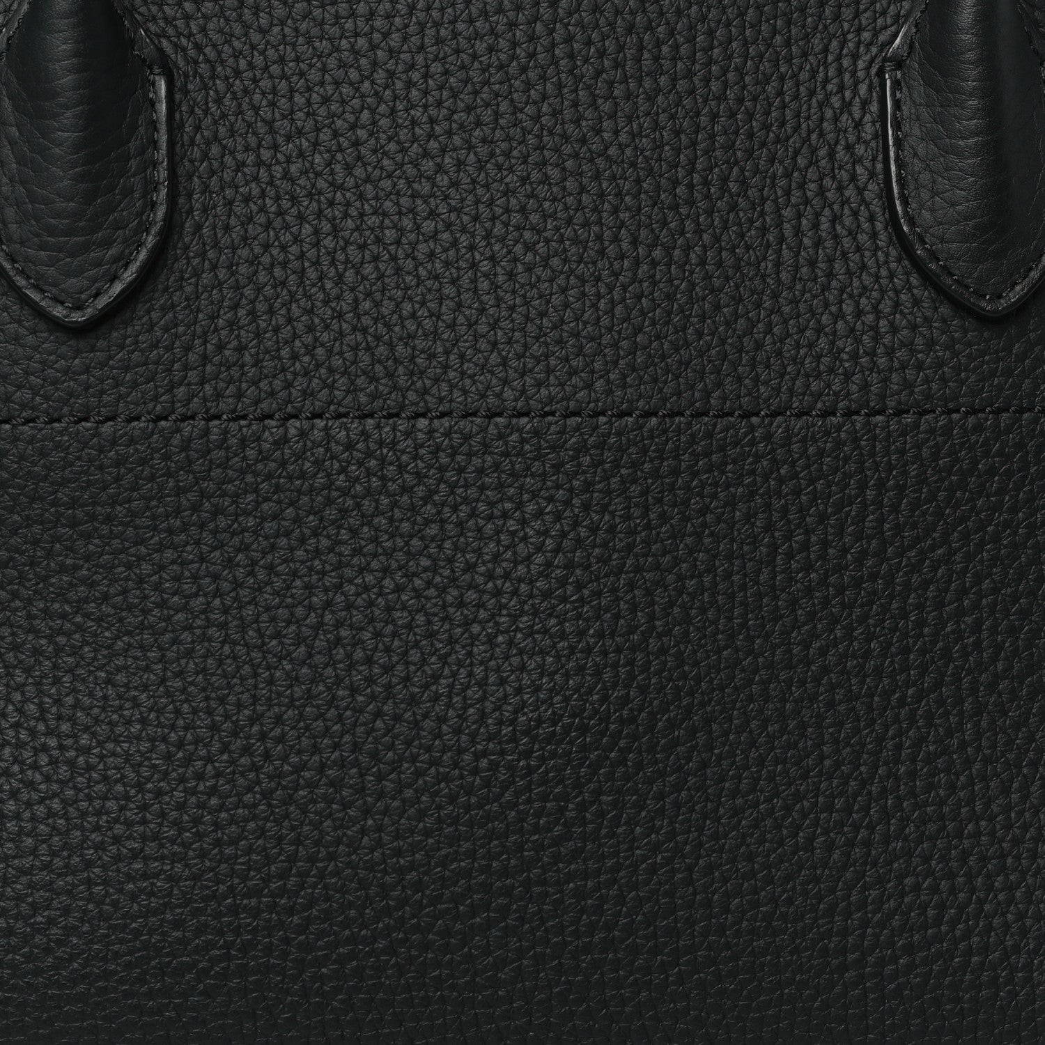 The Row Matte Grained Calfskin Margaux Shoulder 12 Black 7 of 9