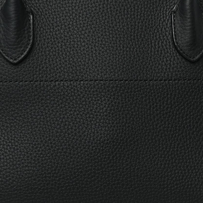 The Row Matte Grained Calfskin Margaux Shoulder 12 Black 7 of 9