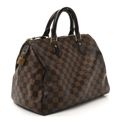 Louis Vuitton Damier Ebene Speedy 30 3 of 10