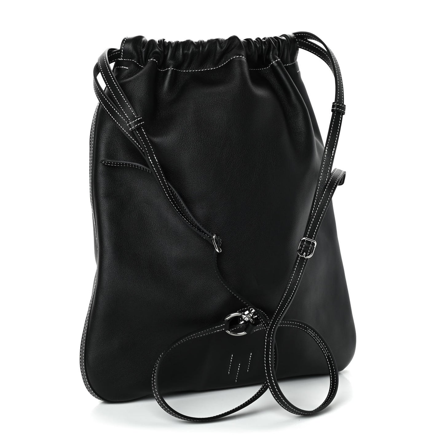Cheri Calfskin Bridado Backpack Black