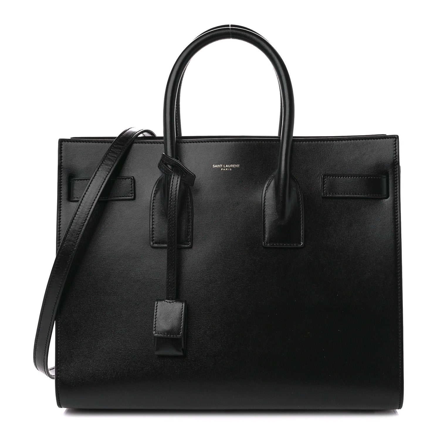 Saint Laurent Calfskin Small Sac De Jour Black 1 of 12
