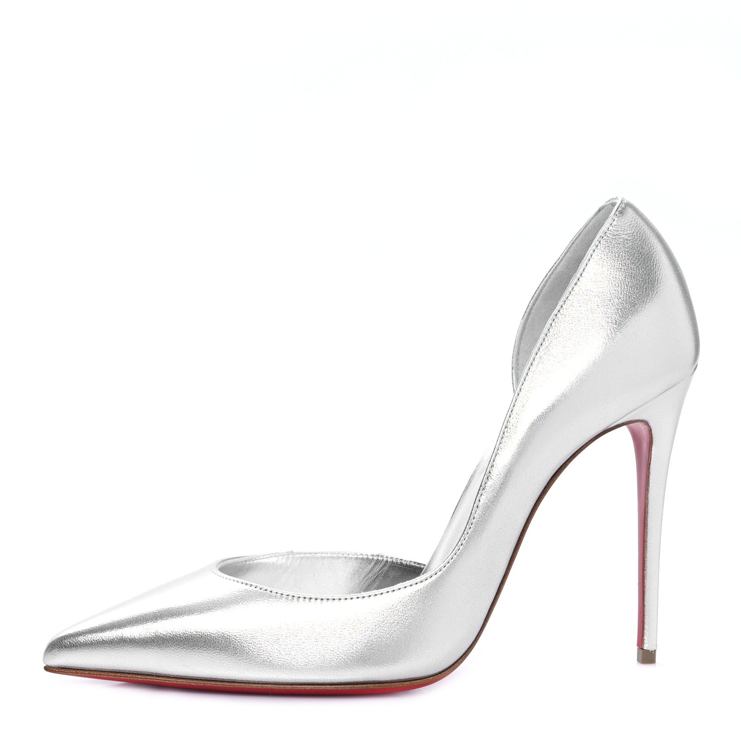 Nappa Laminate Iriza 100 Pumps 38 Silver