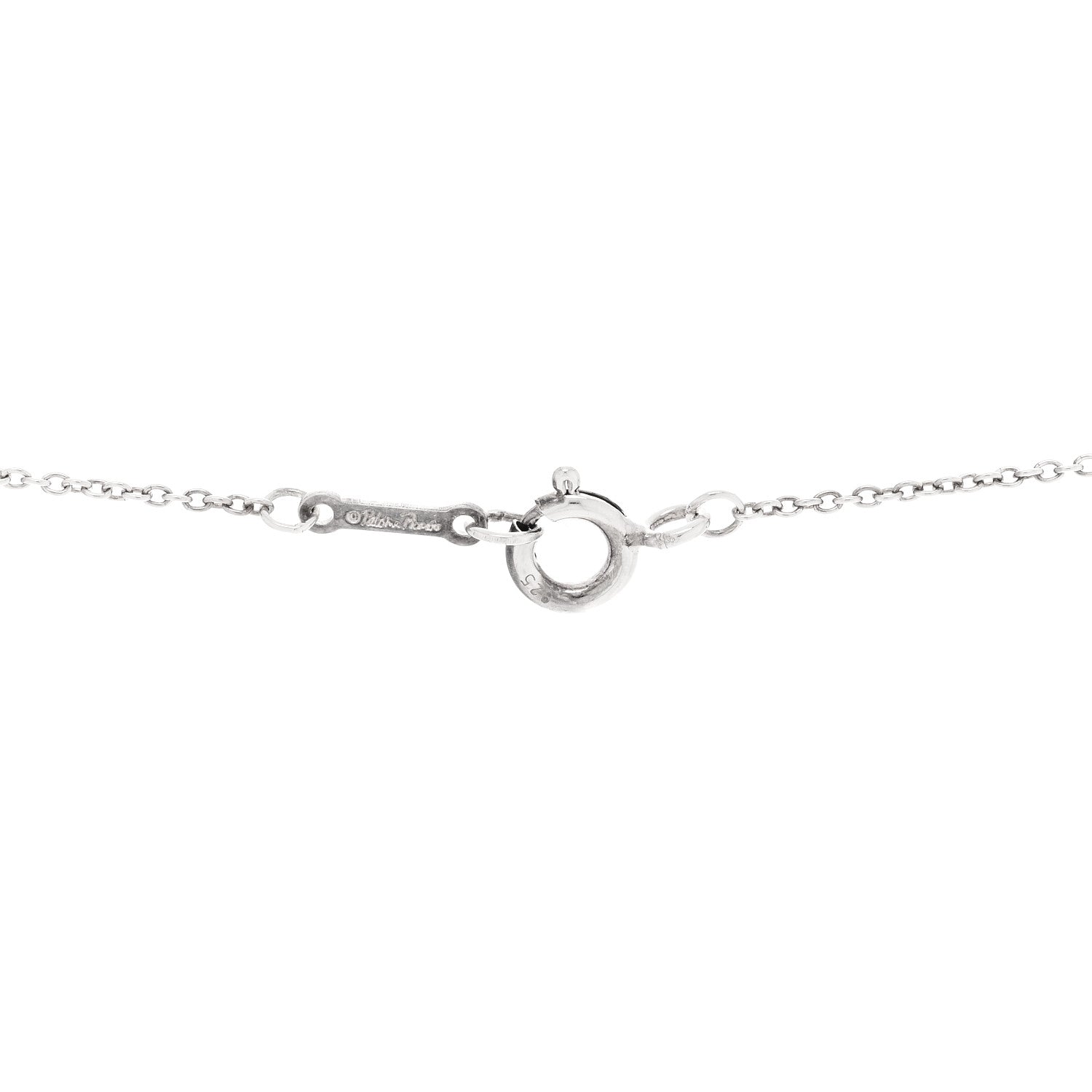 Tiffany Sterling Silver Mini Paloma Picasso Loving Heart Pendant Necklace 4 of 5