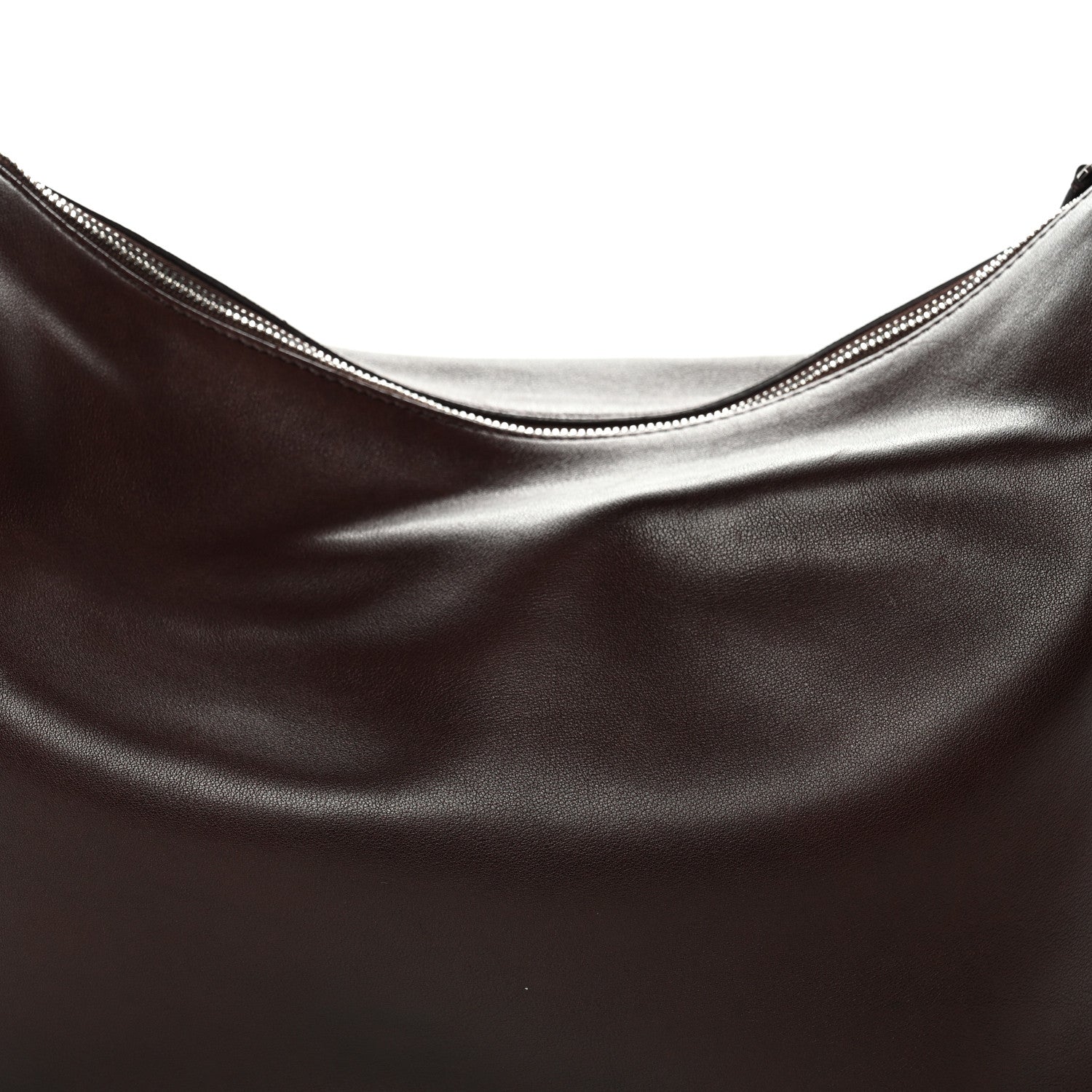 The Row Calfskin Allie Bag Burgundy 7 of 9