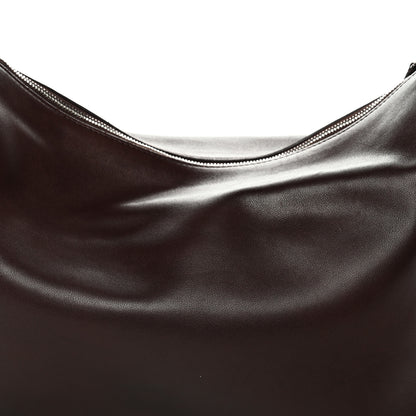 The Row Calfskin Allie Bag Burgundy 7 of 9