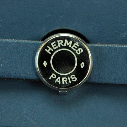 Hermes Toile Herbag Navy Bleu 6 of 12