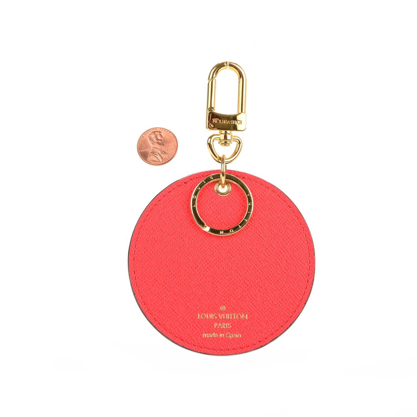 Damier Ebene 2015 Christmas Animation Bag Charm Key Ring