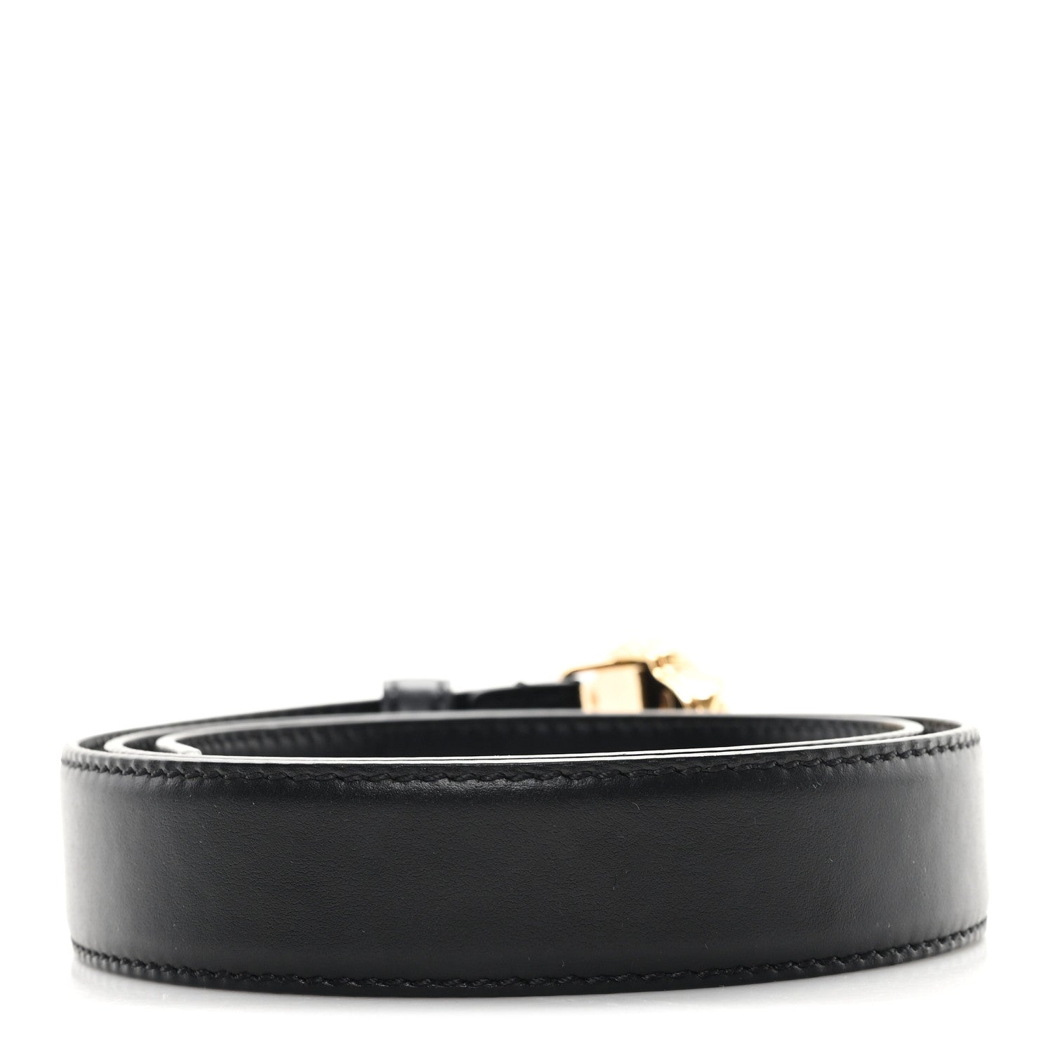 Versace Calfskin 4cm La Medusa Belt 80 32 Black 2 of 6