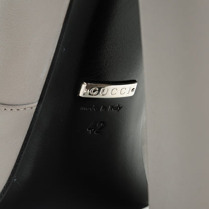 Gucci Calfskin Twiggy Boot 42 Storm Grey 6 of 8