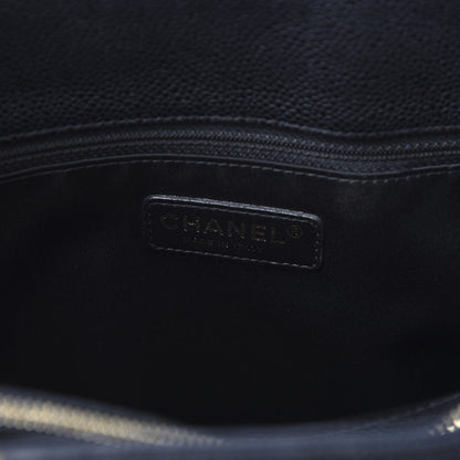 Chanel Caviar Quilted Grand Shopping Tote GST Black 8 of 10