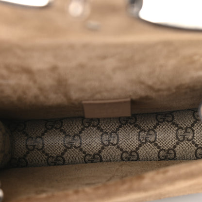 Gucci GG Supreme Monogram Mini Dionysus Shoulder Bag Taupe 5 of 9