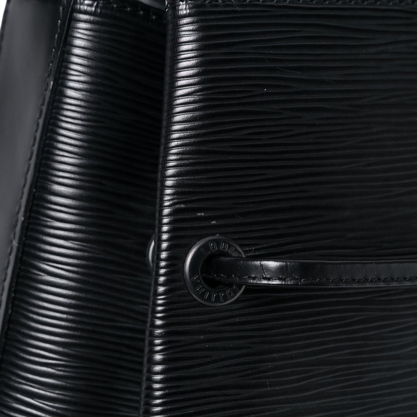 Epi Sac a Dos Drawstring Bag Black