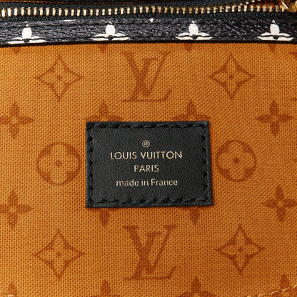 Louis Vuitton Monogram Giant Crafty Speedy Bandouliere 25 Creme Caramel 6 of 10