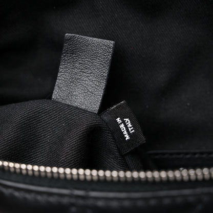 Chanel Calfskin Quilted Waist Belt Bag Black 7 of 9