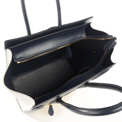 Celine Goatskin Smooth Calfskin Micro Tri-Color Luggage Firefly 5 of 8