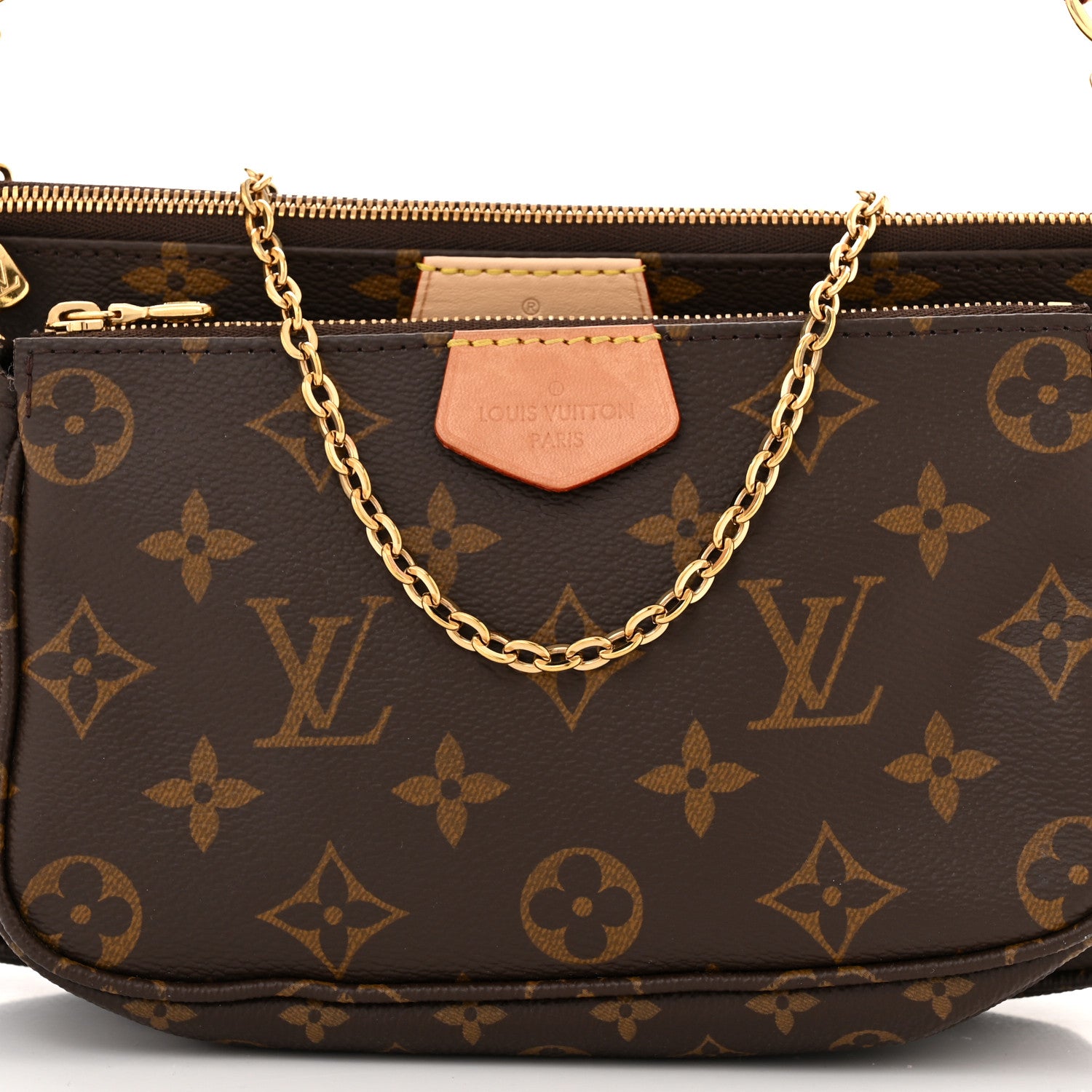 Louis Vuitton Monogram Multi Pochette Accessories Rose Clair 8 of 11
