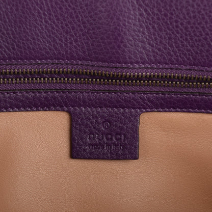 Gucci Python Small Nouveau Clutch Purple 6 of 9