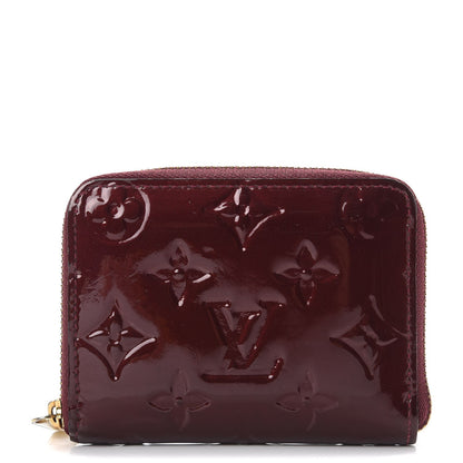 Louis Vuitton Vernis Zippy Coin Purse Rouge Fauviste 1 of 7