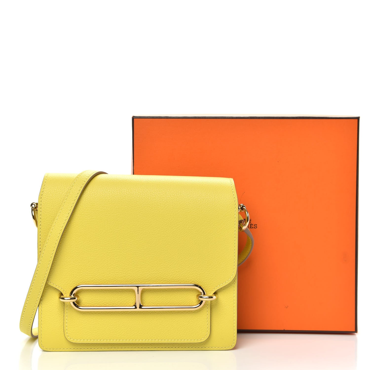 Hermes Evercolor Mini Sac Roulis Lime 10 of 10