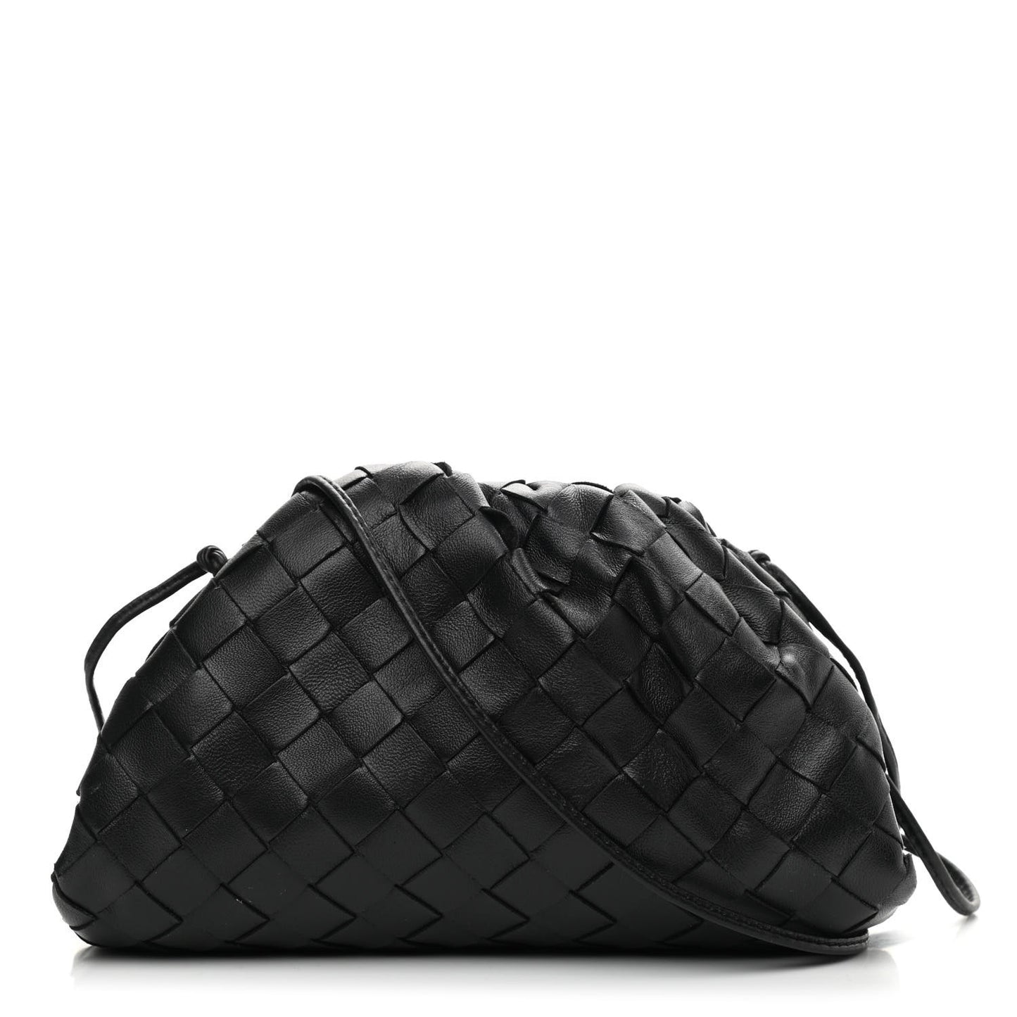 Nappa Intrecciato The Mini Pouch Black
