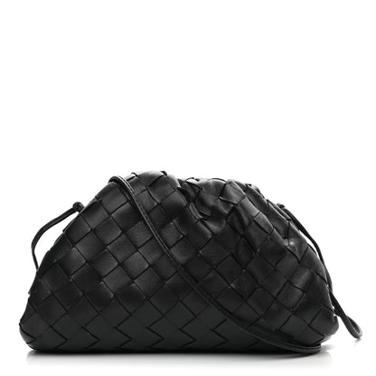 Bottega Veneta Nappa Intrecciato The Mini Pouch Black 1 of 9