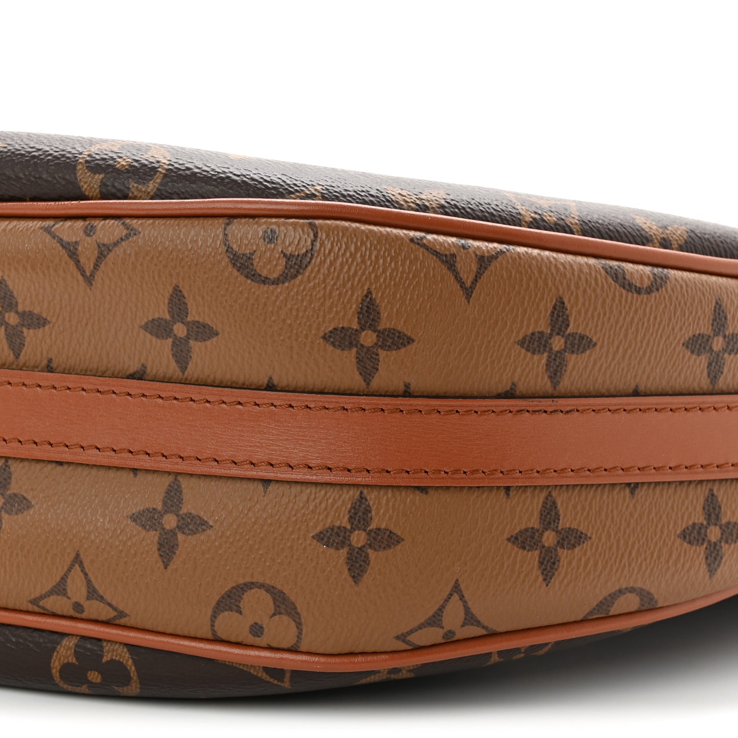 Reverse Monogram Loop Hobo