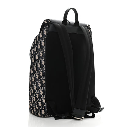 Christian Dior Oblique Motion Backpack Blue 3 of 8