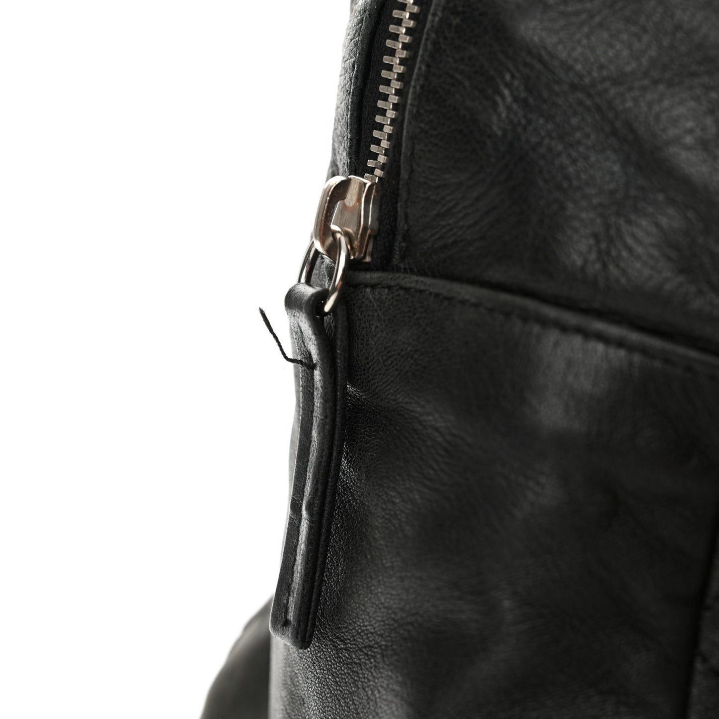 Lambskin Quilted Large Chain Around Tote Black