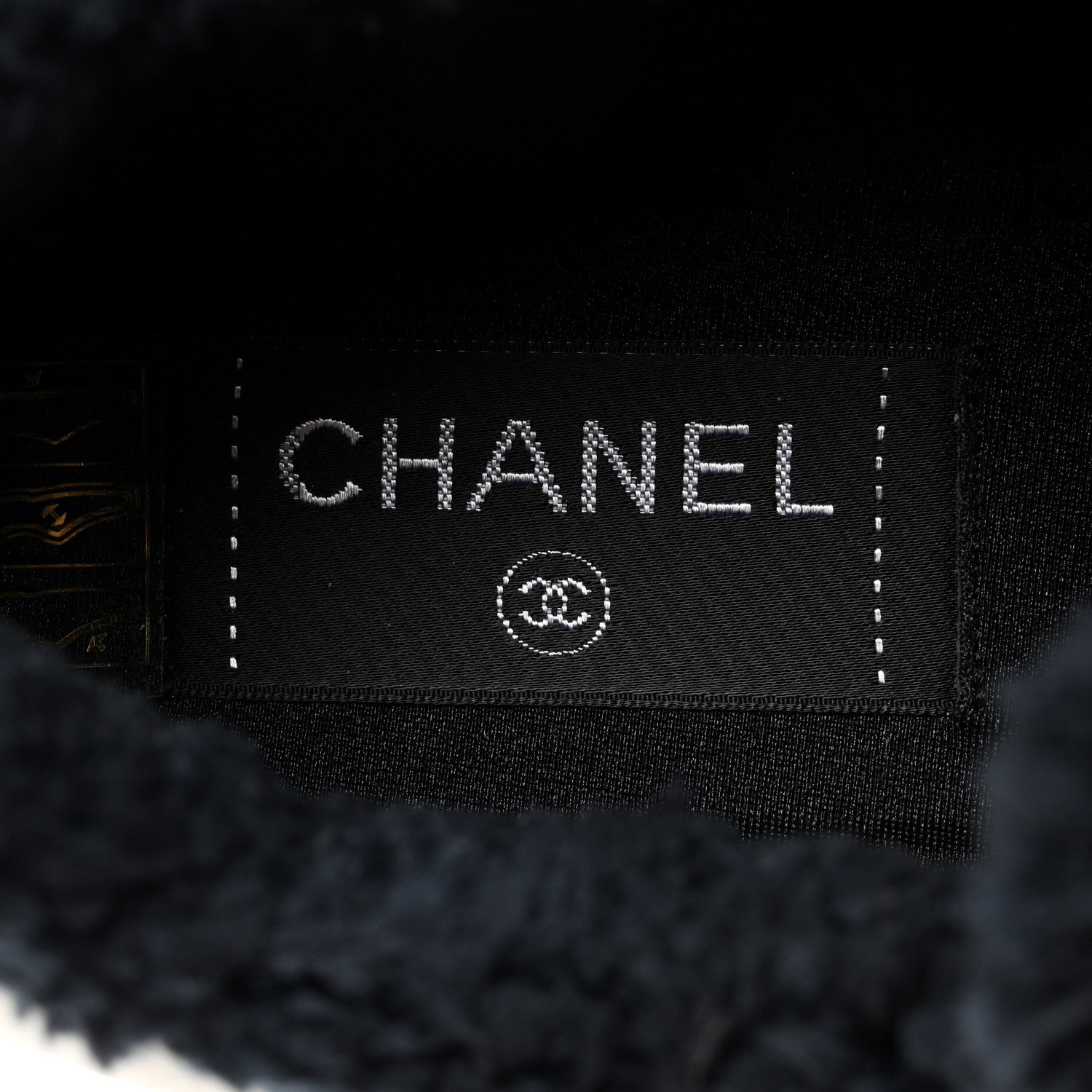 Chanel Fabric Suede Calfskin Logo Sneakers 40 Light Beige 6 of 9