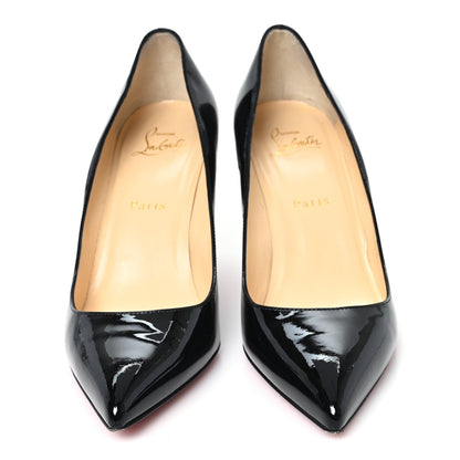 Christian Louboutin Patent Pigalle Follies 85 Pumps 38.5 Black 3 of 9
