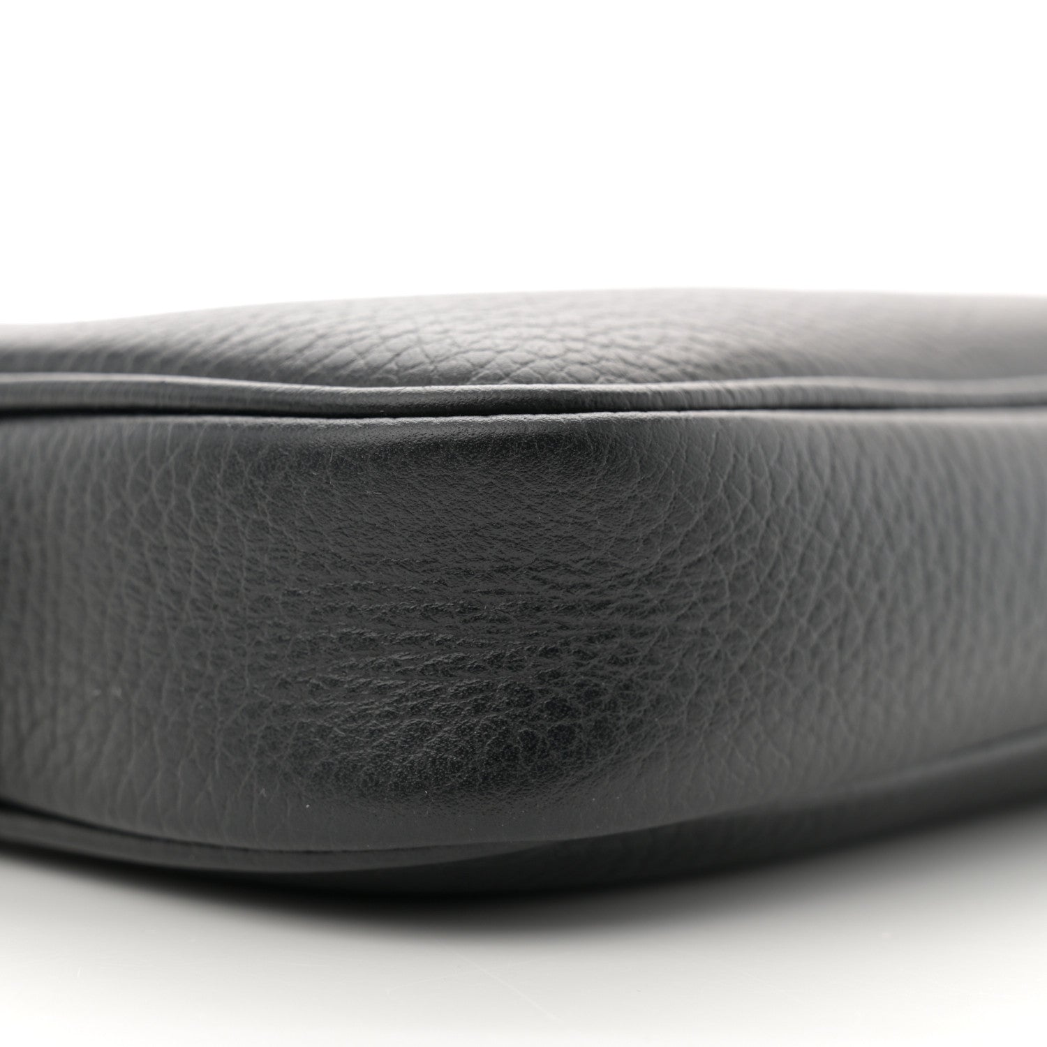 Gucci Dollar Calfskin Super Mini GG Marmont Chain Shoulder Bag Black 9 of 11