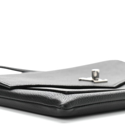 Louis Vuitton Soft Calfskin My Lockme Pochette Black 7 of 8