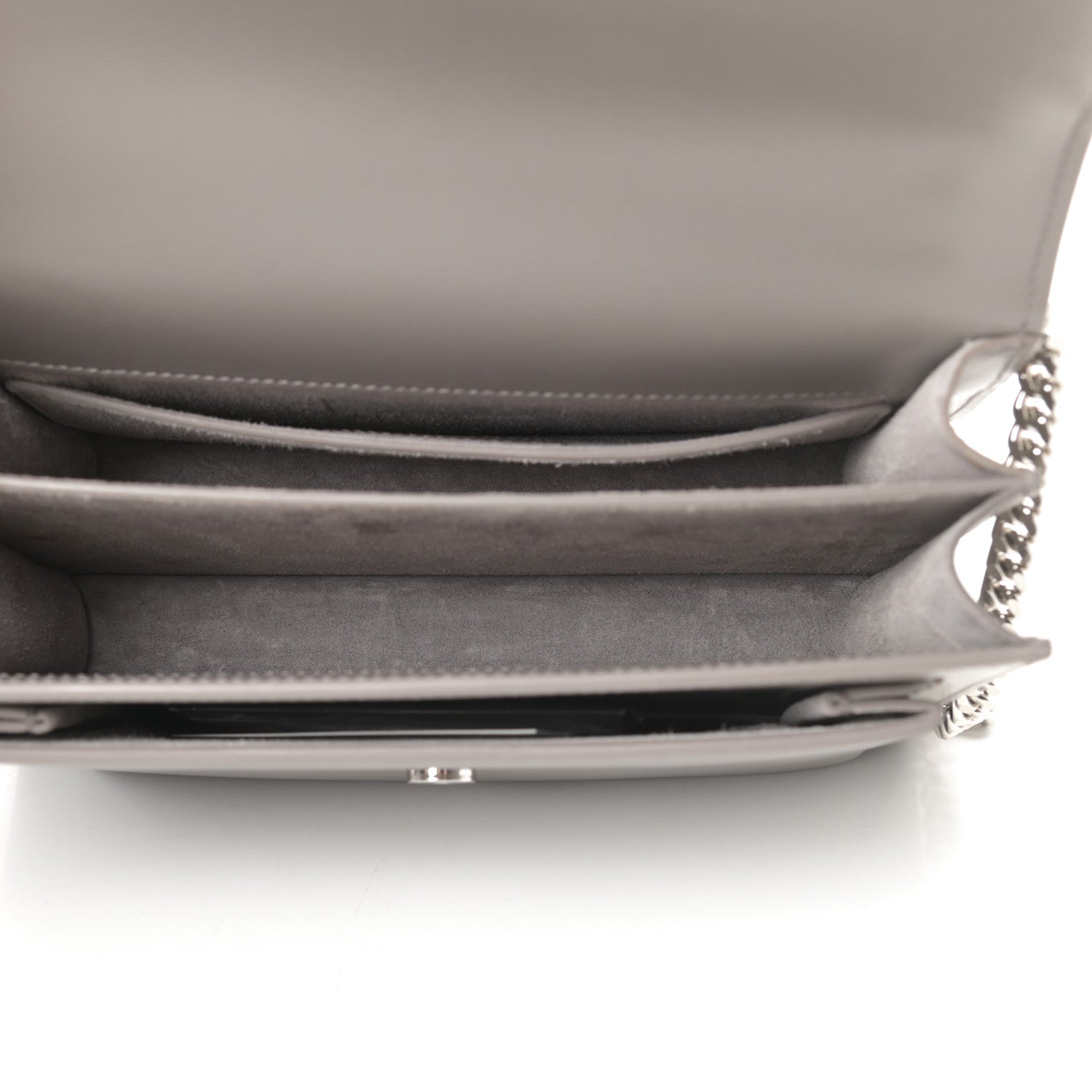 Saint Laurent Calfskin Medium Monogram Sunset Fog 5 of 11