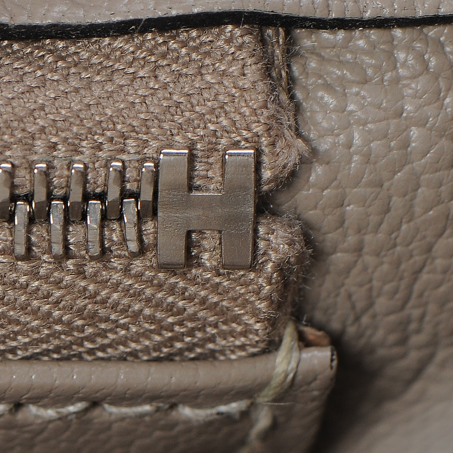 Hermes Taurillon Clemence Birkin 35 Gris Tourterelle 21 of 34