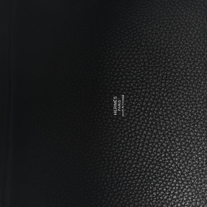 Hermes Taurillon Clemence Picotin Lock 22 MM Black 5 of 9