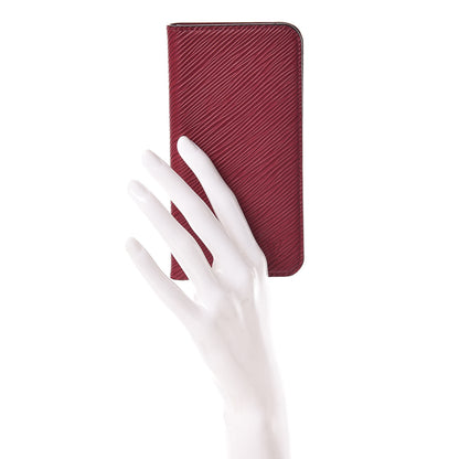 Louis Vuitton Epi iPhone X Folio Fuchsia 2 of 8