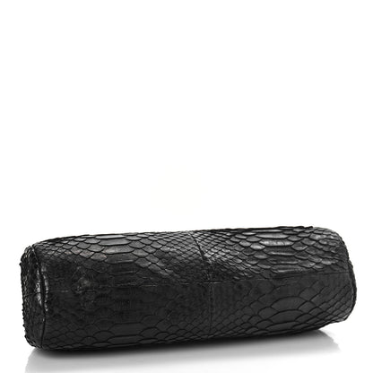 Chanel Python Timeless Clutch Black 3 of 8