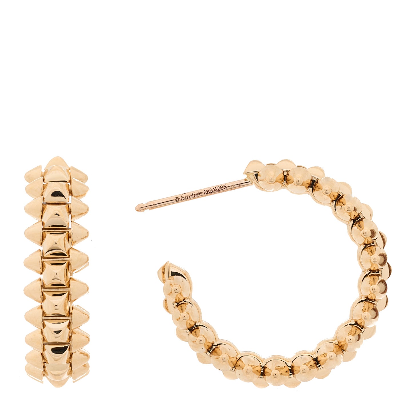 18K Pink Gold Small Clash de Cartier Earrings