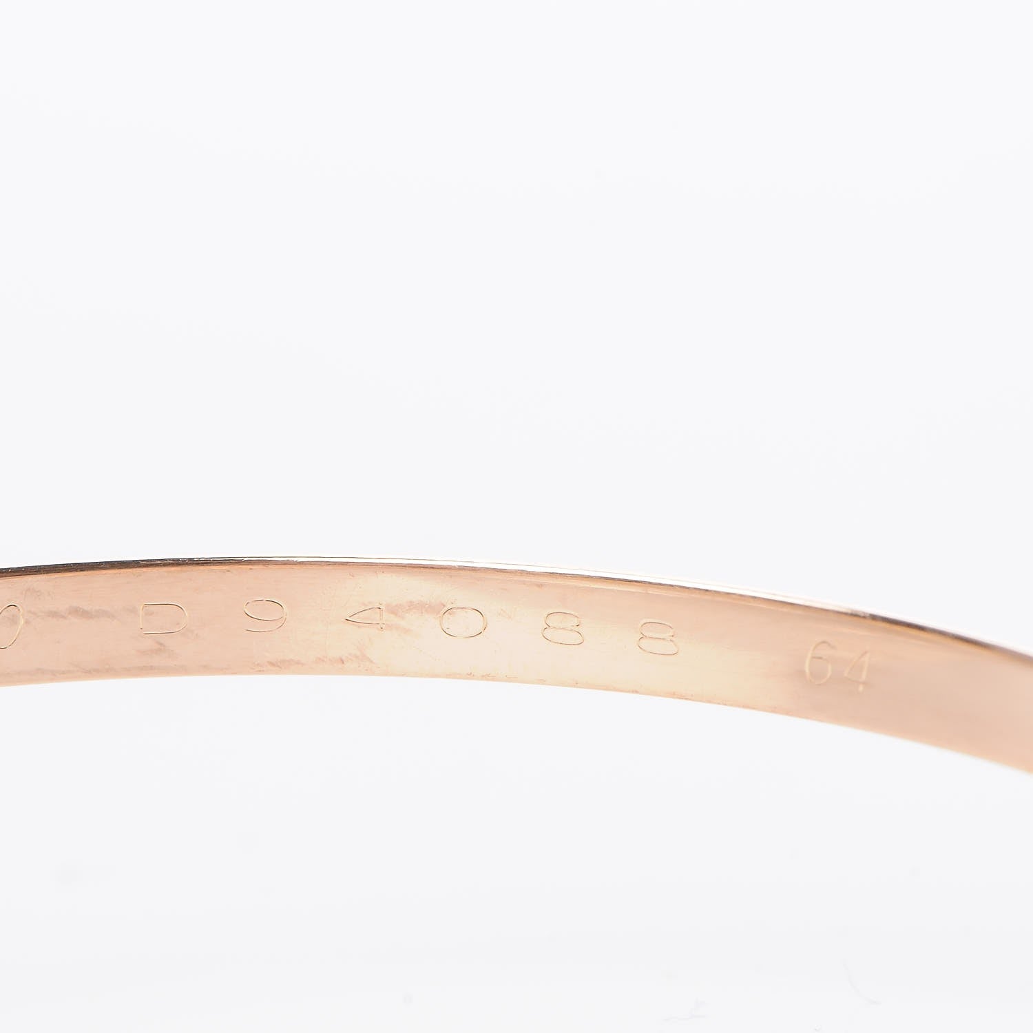Cartier 18K Pink Yellow White Gold Trinity Bangle 64 7 of 9