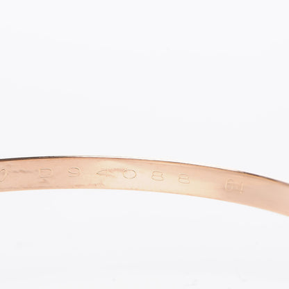Cartier 18K Pink Yellow White Gold Trinity Bangle 64 7 of 9
