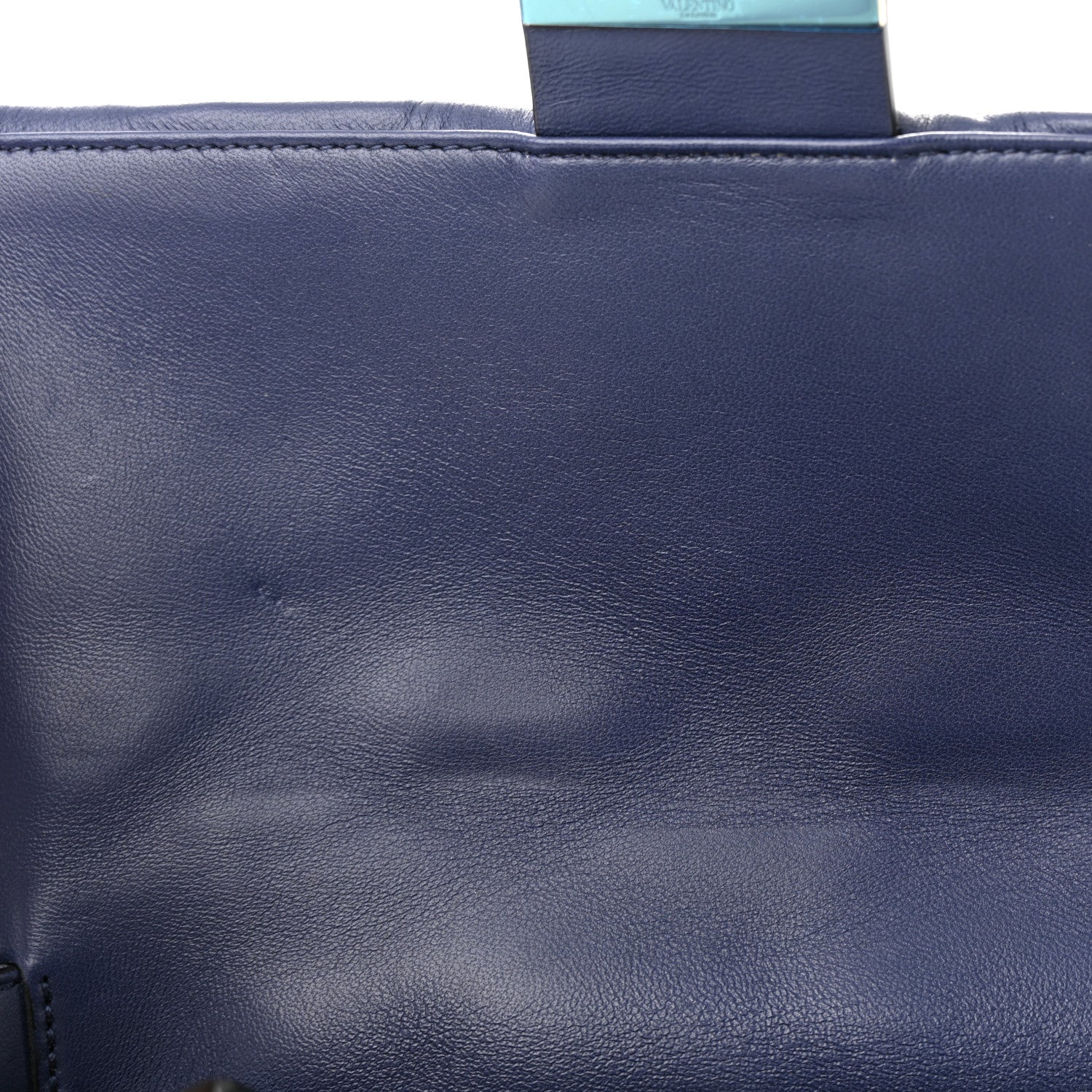 Valentino Garavani Nappa Medium Candystud Top Handle Bag Navy 10 of 10