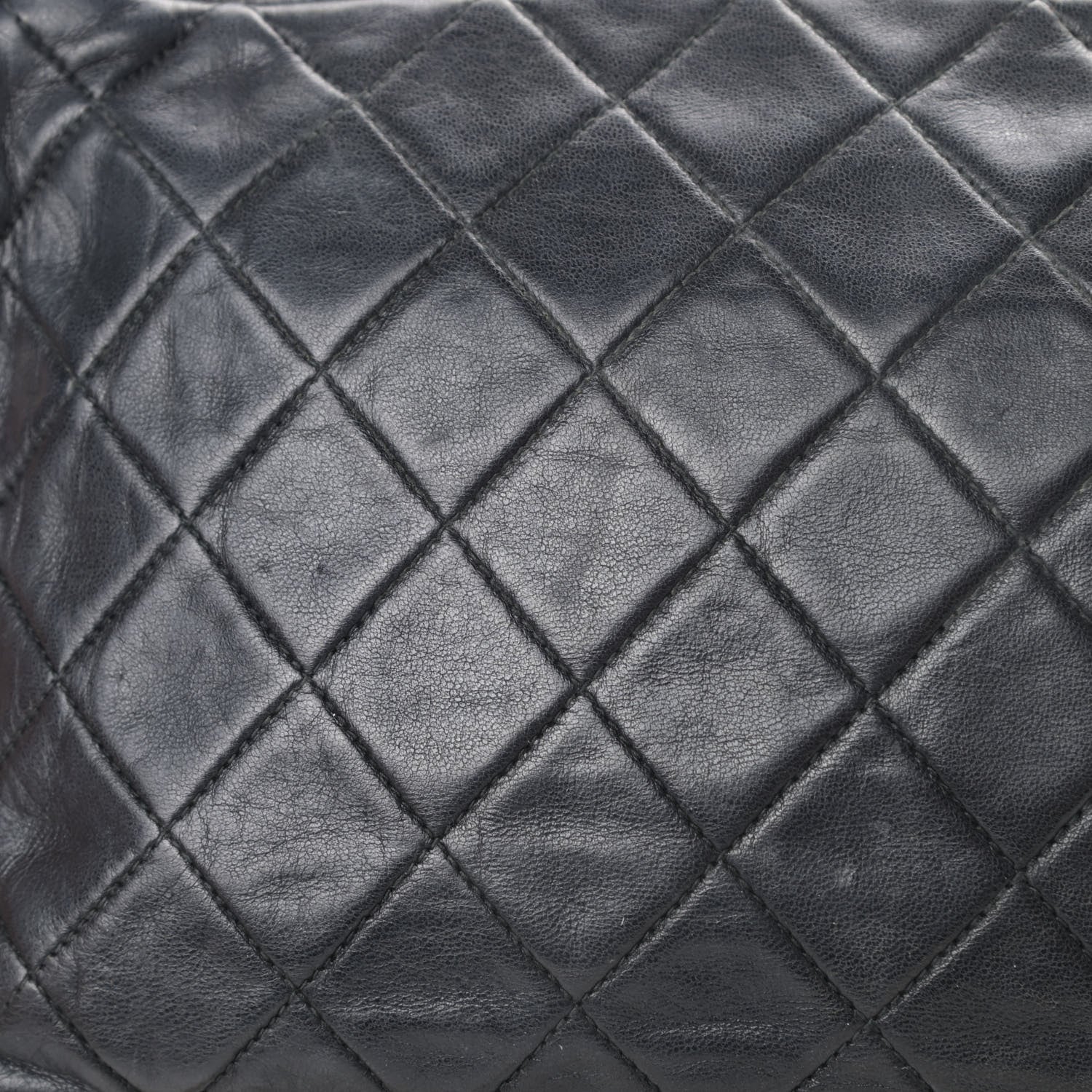 Chanel Lambskin Quilted CC Tassel Camera Case Black 13 of 14