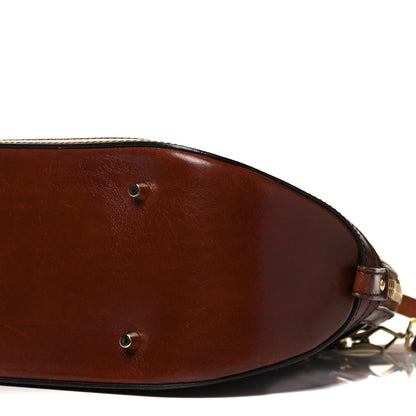 Burberry Bridle Calfskin Small Orchard Bowling Bag Dark Tan 10 of 10